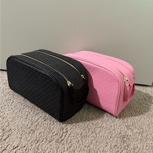 Jeffree Star Cosmetics Large Makeup Bag Pink & Black